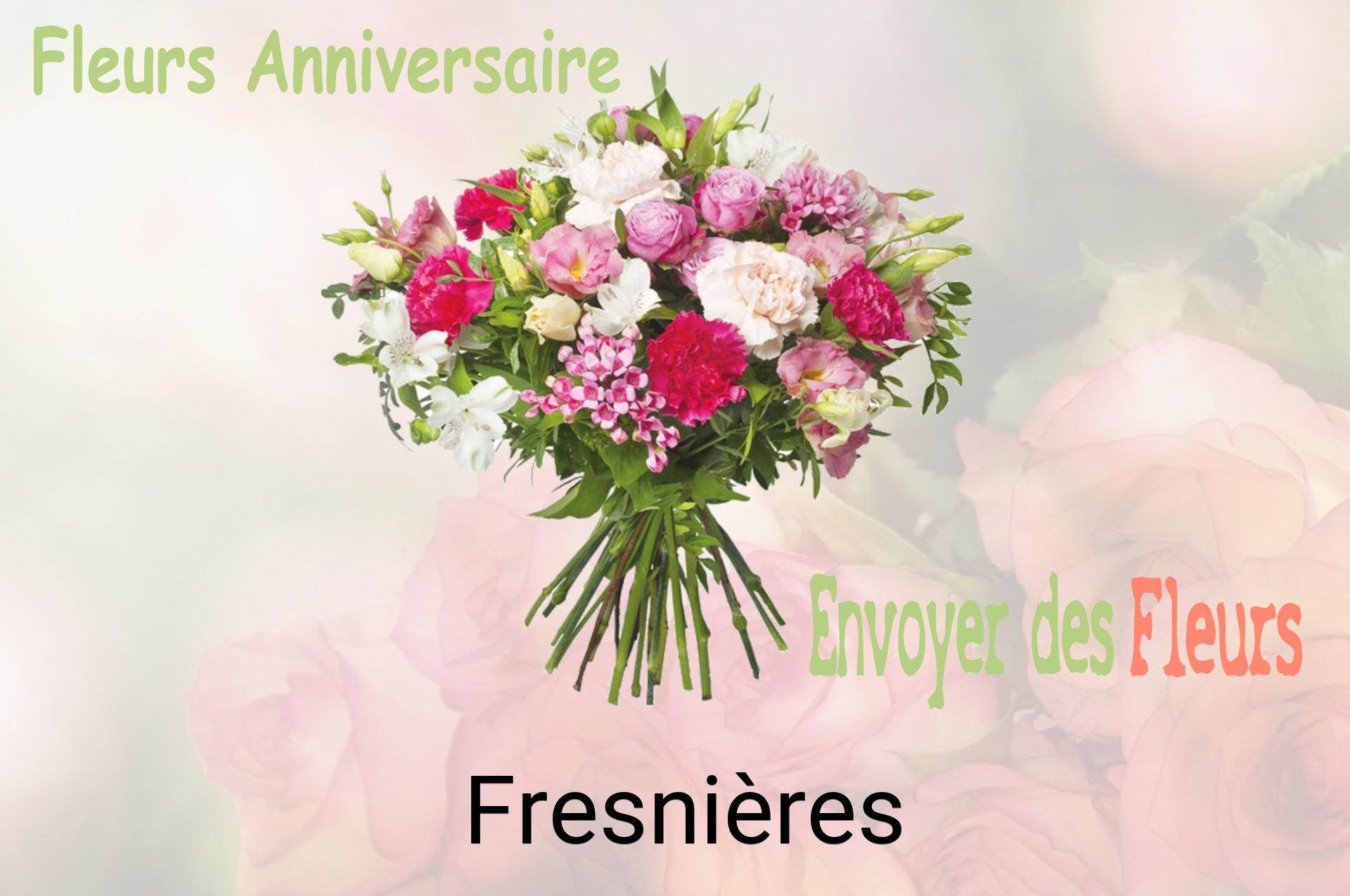 Bouquet de fleurs d’anniversaire livré à Fresnières
